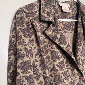 Paisley Green Jacket